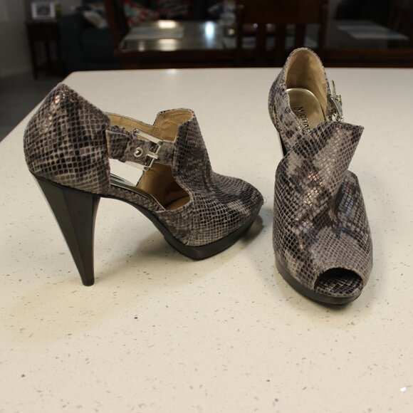 High Heel Peep-Toe Platform Sandals Size 11 - Picture 4 of 9